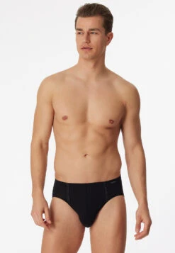 Schiesser Super Mini Briefs 3-pack Black - Essentials