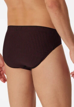 Schiesser Supermini Red-black Striped - Long Life Soft