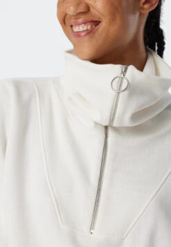 Schiesser Sweater Long-sleeve Natural - Revival Lena -Uni Style Shop sweater langarm natur revival lena 178242 400 detail3