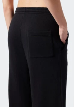 Schiesser Sweatpants Long Black - Revival Lena 8 Schiesser Sweatpants Long Black - Revival Lena -Uni Style Shop sweathose lang schwarz revival lena 1 178245 000 detail3