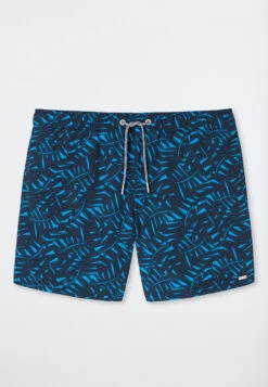 Schiesser Swim Shorts Aquarium Pattern - Wave Nature -Uni Style Shop swimshorts aquarium gemustert wave nature 179192 813 detail1