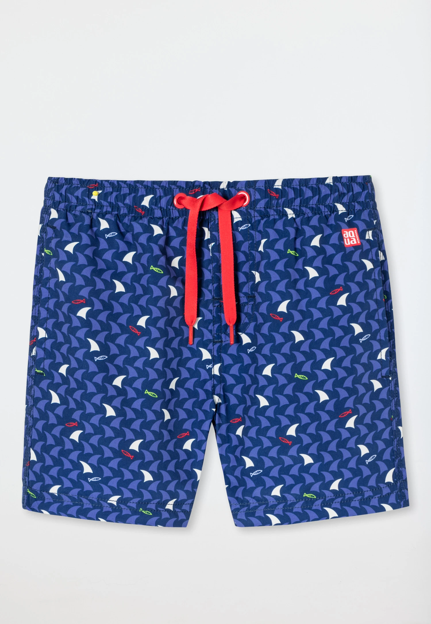Schiesser Swim Shorts Woven Fabric Recycled SPF40+ Shark Fish Multicolor - Rat Henry 1 Schiesser Swim Shorts Woven Fabric Recycled SPF40+ Shark Fish Multicolor - Rat Henry
