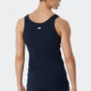 Schiesser Tank Top Dark Blue - Revival Friedrich