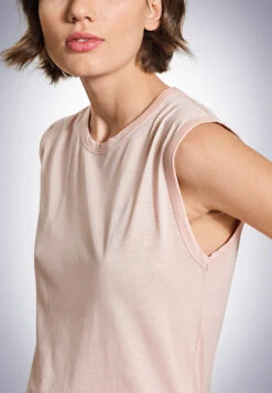 Schiesser Tank Top Salmon - Revival Carla -Uni Style Shop tank top lachs revival carla 174244 513 detail3