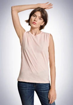 Schiesser Tank Top Salmon - Revival Carla