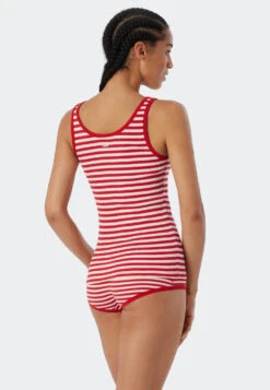 Schiesser Tank Top Red - Revival Greta -Uni Style Shop tank top rot revival greta 2 179197 500 back