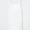Schiesser Tank Top White - Seamless Light