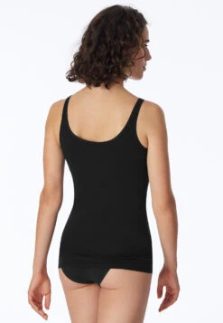 Schiesser Top 2-pack Organic Cotton Black - 95/5 -Uni Style Shop top 2er pack organic cotton schwarz 95 5 174389 000 back