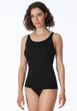 Schiesser Top 2-pack Organic Cotton Black - 95/5 -Uni Style Shop top 2er pack organic cotton schwarz 95 5 174389 000 detail2