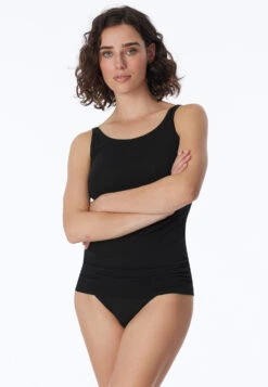 Schiesser Top 2-pack Organic Cotton Black - 95/5