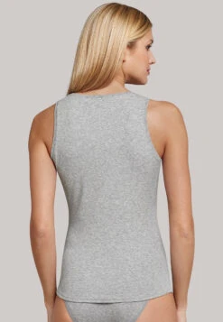 Schiesser Graying Fine Rib Strap Top - Naturschönheit