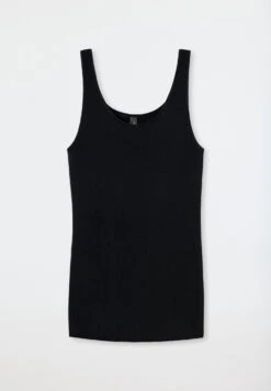 Schiesser Black Tank Top - Luxury