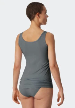 Schiesser Tank Tops 2-pack Sand/jade - Modal Essentials -Uni Style Shop traegertops 2er pack sand jade modal essentials 179224 908 back