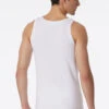 Schiesser White Undershirt - Long Life Cotton