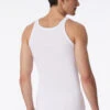 Schiesser 2-pack White Undershirts - Essentials Feinripp