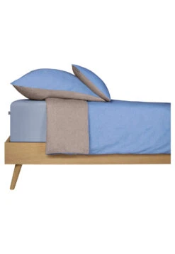 Reversible Bedding 2-piece Renforcé Light Blue-anthracite - SCHIESSER Home 6 Reversible Bedding 2-piece Renforcé Light Blue-anthracite - SCHIESSER Home -Uni Style Shop wende bettwaesche 2 teilig renforc hellblau anthrazit schiesser home 179840 805 detail1