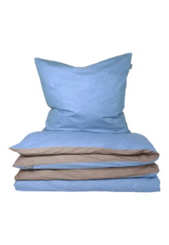 Reversible Bedding 2-piece Renforcé Light Blue-anthracite - SCHIESSER Home 7 Reversible Bedding 2-piece Renforcé Light Blue-anthracite - SCHIESSER Home -Uni Style Shop wende bettwaesche 2 teilig renforc hellblau anthrazit schiesser home 179840 805 detail2