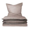 Reversible Bedding 2-piece Renforcé Silver-anthracite - SCHIESSER Home