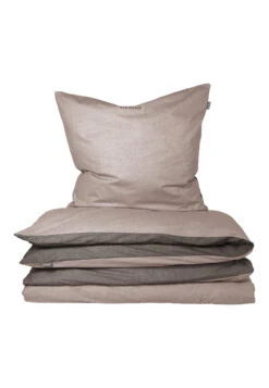 Reversible Bedding 2-piece Renforcé Silver-anthracite - SCHIESSER Home